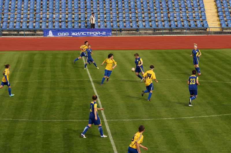 «Жилстрой-1» и «Жилстрой-2» сыграли в первом туре Чемпионата Украины по футболу среди женских команд